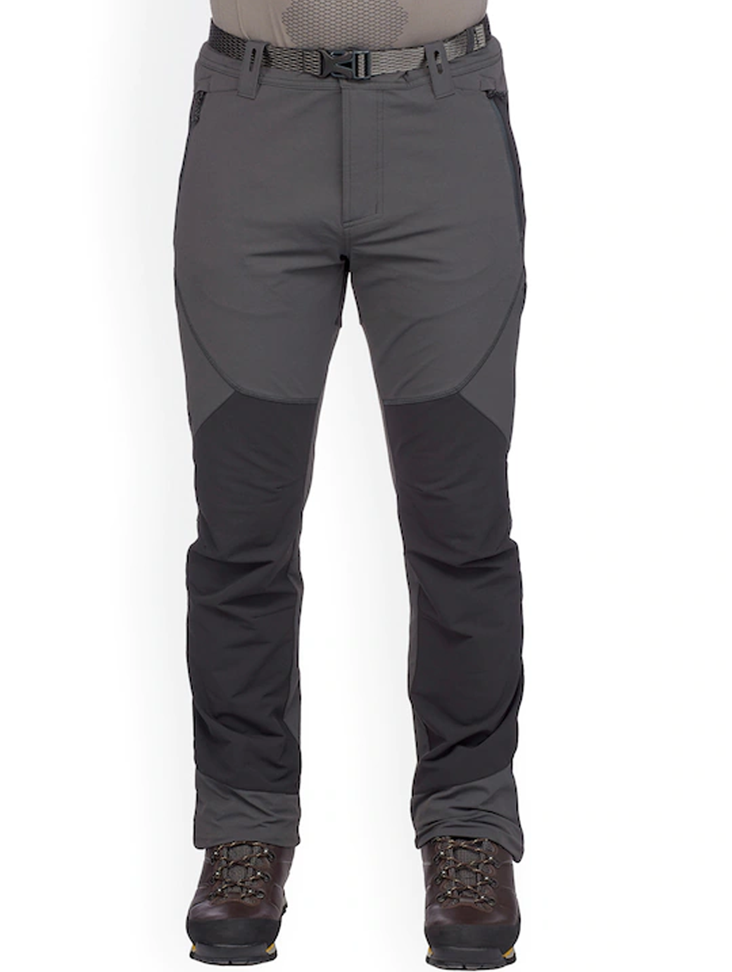 Buy Men Charcoal Grey Slim Fit Solid Formal Trousers online  Looksgudin